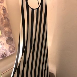 Black and white dress